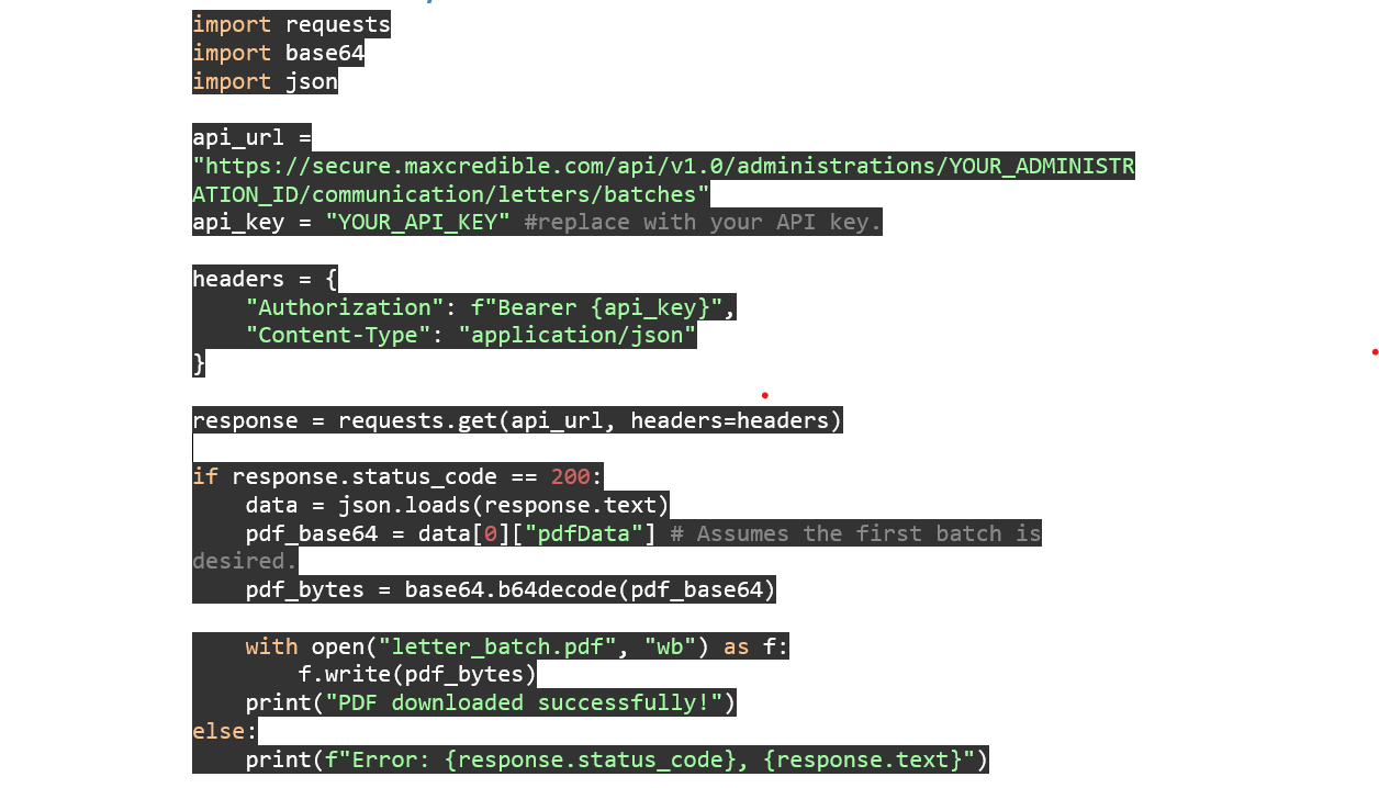 Python Code 